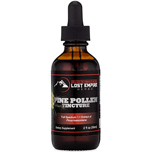 Pine Pollen Tincture (2 fl oz) Herbal Supplement